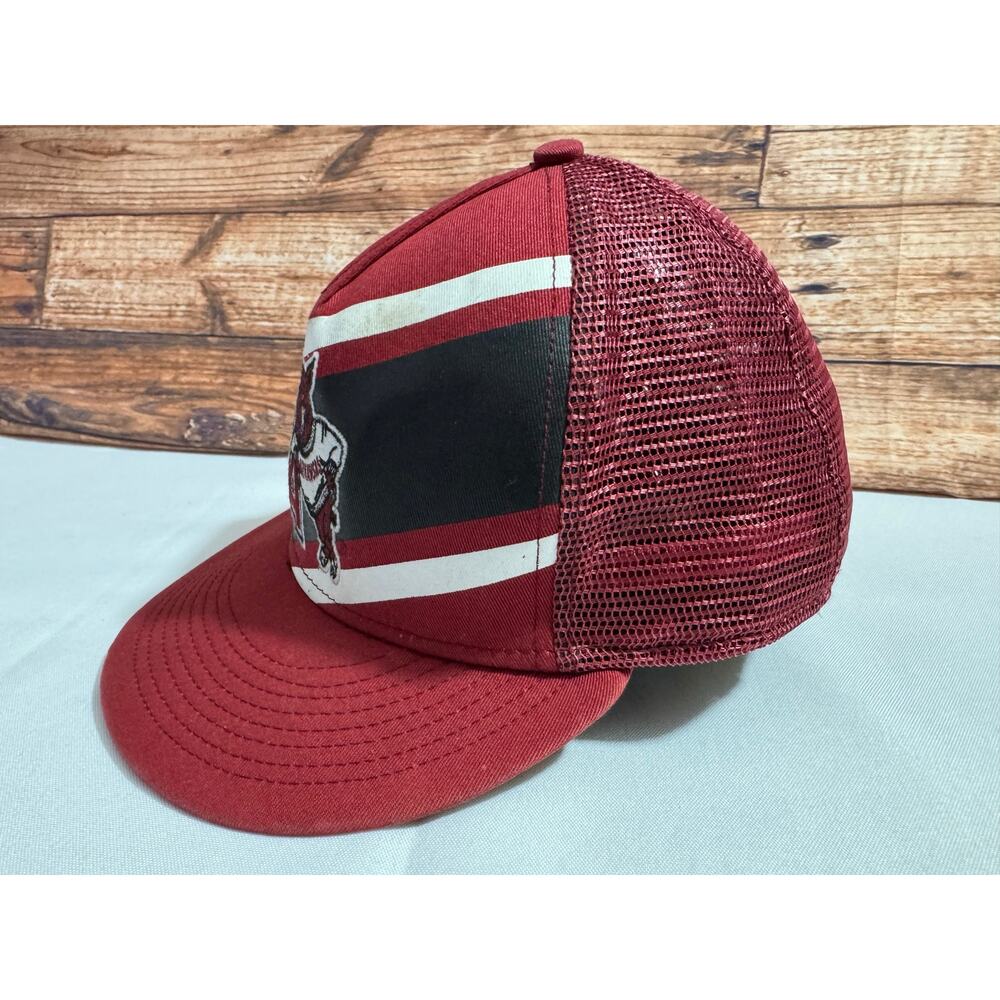Arkansas Razorbacks Nike Red Mesh Snapback Hat - Picture 8 of 9
